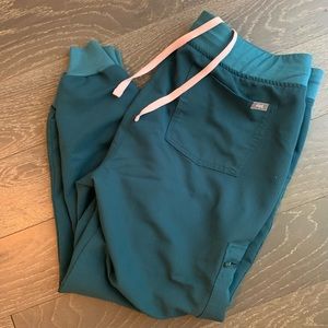 FIGS Zamora Jogger Scrub Pants (Caribbean Blue)